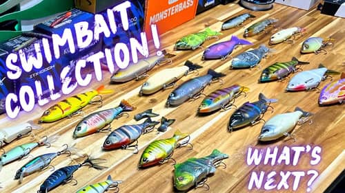 Unboxing NEW Swimbaits!  Plus Our Swimbait Collection!