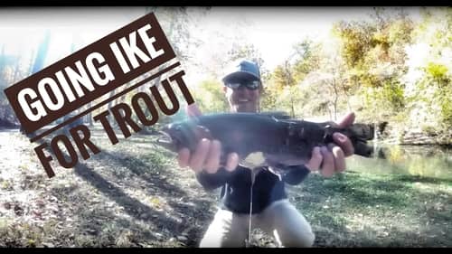 Mike Iaconelli Fly Fishing For Trout In Missouri