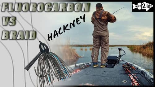 Flipping Jigs on Fluorocarbon in Grass Can be Better Than Braid