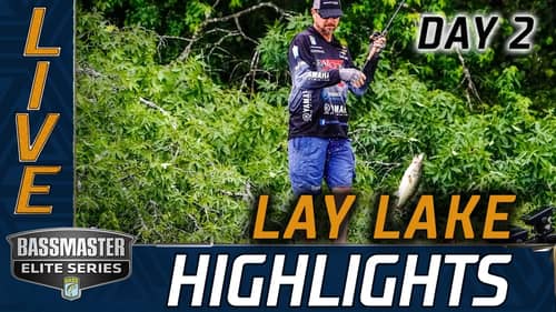 Highlights: Day 2 action of Bassmaster Elite at Lay Lake