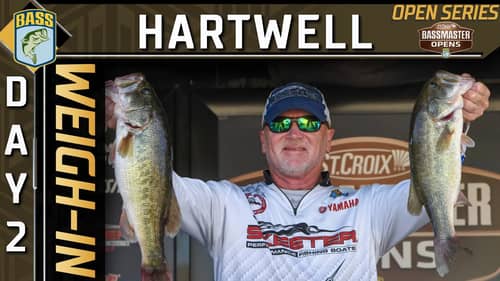 Weigh-in: Day 2 at the Lake Hartwell (2022 Bassmaster Opens)