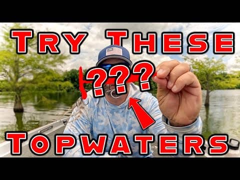 The Topwater Lures You Missed, But Your Friends Didn't!