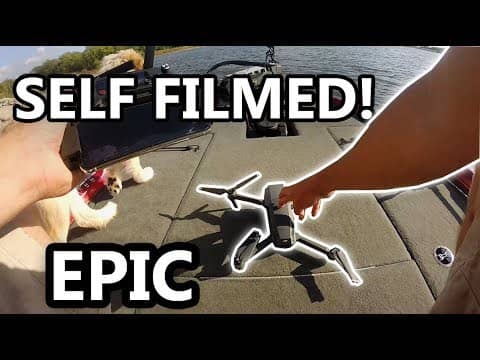 EPIC Drone Cast To Catch - Self Filmed!