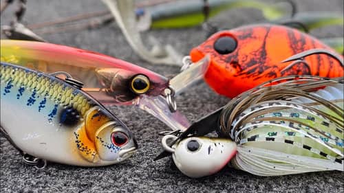 Top 5 "Must Have Baits" For Spring Bass Fishing!