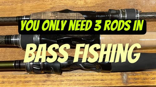 These 3 Rods Will Handle ALL Of Your Bass Fishing Needs…