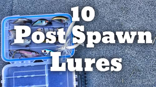 10 Bass Fishing Lures for Post Spawn - Tackle Tuesday