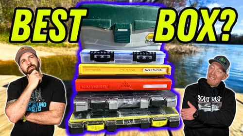 We TESTED The BEST Tackle Boxes! Tackle Box Buyers Guide