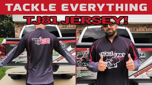 TackleJunky TJ81 Fishing Jersey - Can Be Yours!