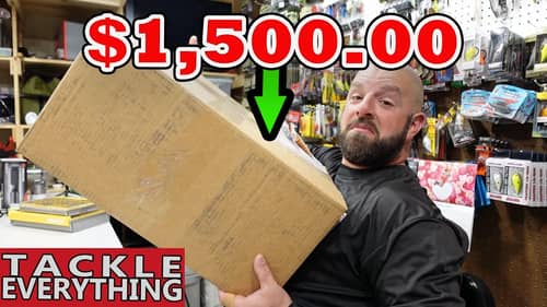 Another HUGE Tackle Unboxing...(What the WIFE Don't Know, Won't Hurt Her...Right?!?!?)