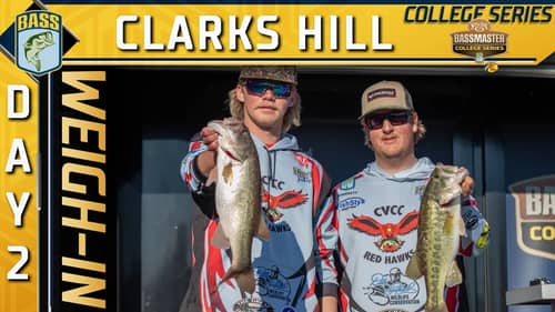 COLLEGE: Day 2 weigh-in at Clarks Hill