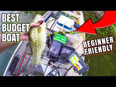 EASY, BUDGET, AWESOME, Fishing Boat Solution for Beginners (Jon Boat Tour)