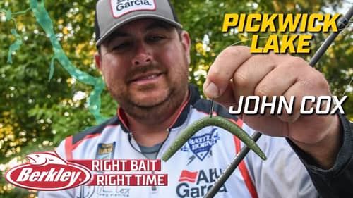 Berkley Right Bait at the Right Time at Pickwick for John Cox