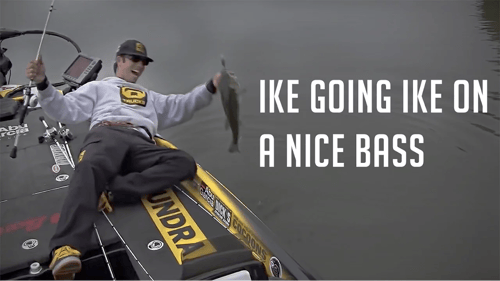 Mike Iaconelli Catches a Nice Bass