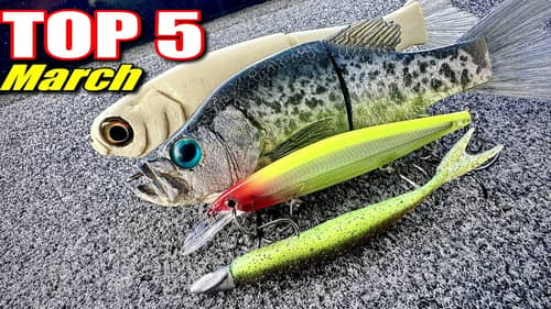 Top 5 Baits For March Bass