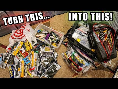 Tackle Storage Tips for Beginners (EASY ORGANIZATION!)
