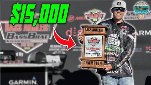 He Won $15,000 at NEW West Coast Bass Fishing Tournament!
