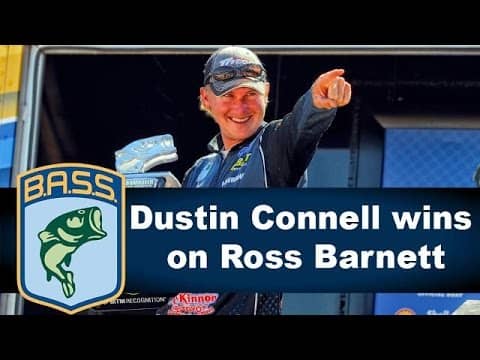Dustin Connell wins at Ross Barnett Reservoir