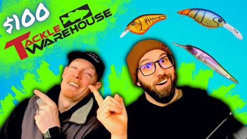 How Many CRANKBAITS Can You Get With $100 On Tackle Warehouse?