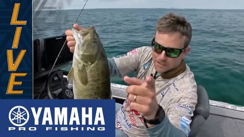 Yamaha Clip of the Day: Joey Cifuentes has smallmouth jumping in the boat
