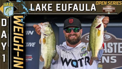 OPEN: Day 1 Weigh-in at Lake Eufaula (OK)