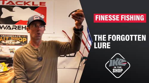 The FORGOTTEN finesse technique you NEED to be using when bass fishing! | Ike In the Shop