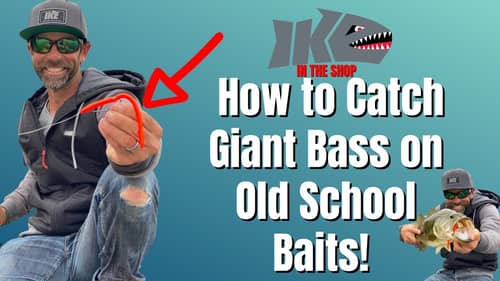 How to Catch Giant Bass on Old School Baits!