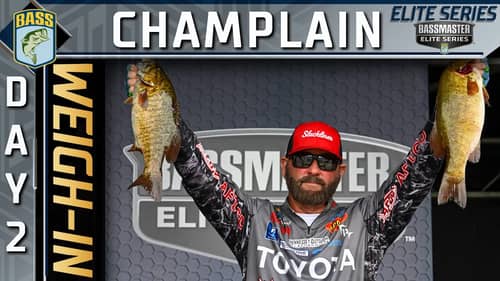 Weigh-in: Day 2 of Bassmaster Elite at Lake Champlain