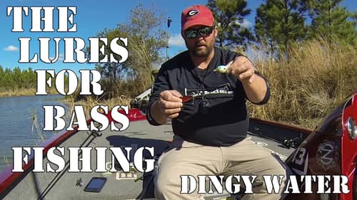 What Lures to Use in Dingy or Stained Water -  Bass Fishing