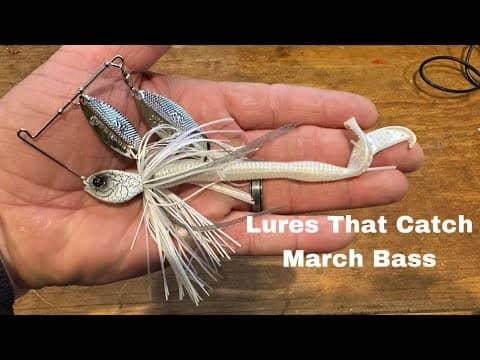 3 Lures I ALWAYS Have Tied On In March…
