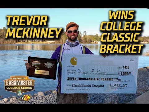 Trevor McKinney wins Bassmaster College Series Classic Bracket