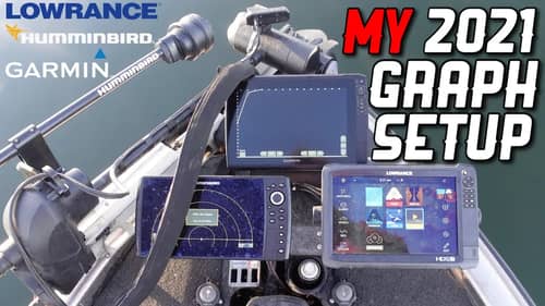 My Bass Boat Electronics Setup in 2021 | What I Use for GPS Sonar LiveScope Mega 360 & Power