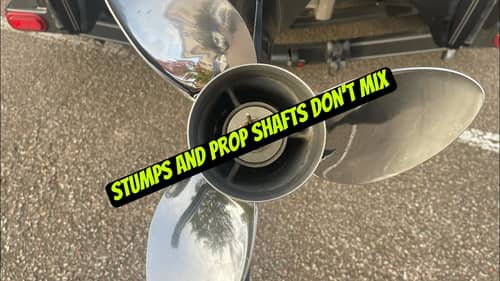 Stumps And Prop-shafts Don’t Mix…What Now?