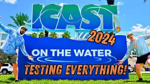 Testing Our FAVORITE NEW Kayaks, Rods, Reels And More At ICAST 2024!