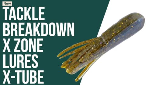 X Zone Lures X-Tubes Flipping Grass for Smallmouth Tackle Breakdown