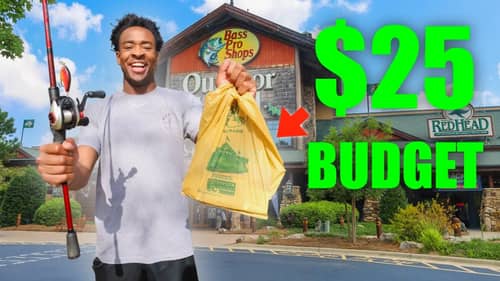 $25 Bass Pro Shops Budget Bass Fishing Challenge (3 BEST Lures for Spring)