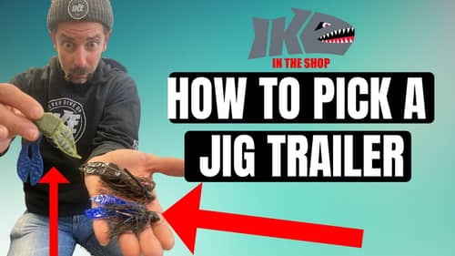 How to Pick a Soft Plastic Trailer for Winter Jig Fishing
