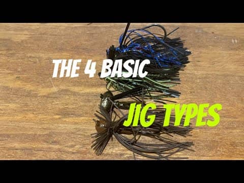 The 4 Types Of Jigs That Produce QUALITY Bass