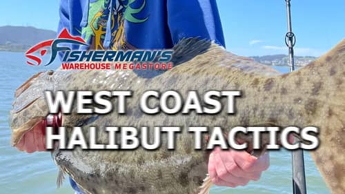 FISHING ALPHA - west coast HALIBUT TACTICS -  spring & summer  - FISHERMANS WAREHOUSE