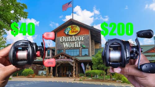 Trading An Old Reel For A New One At Bass Pro Shops