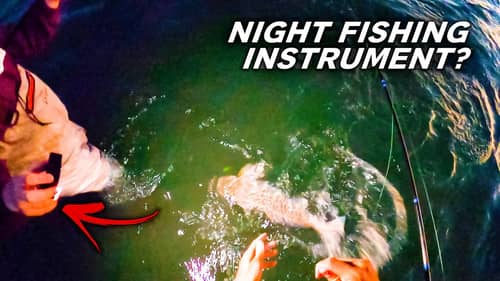 this changed night fishing for me...  - nighttime speckled trout redfish