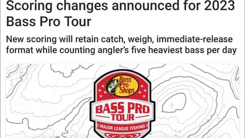 Prediction Comes True…MLF Bass Pro Tour Changes To 5 Fish Limit