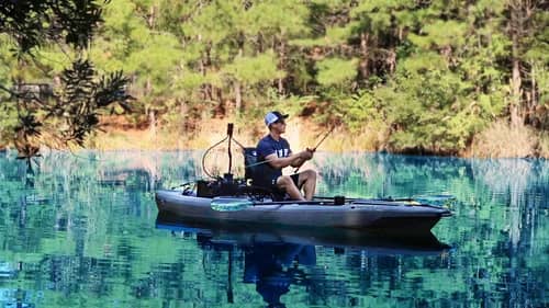 Fishing a PUDDLE (Kayak Fishing)