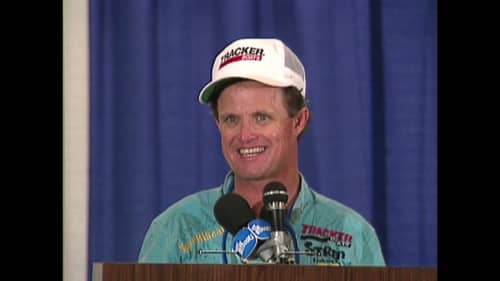 The CAST: Rick Clunn's Press Conference after 4th Bassmaster Classic victory (1990 at James River)