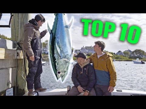 TOP 10 MOST INSANE FISHING MOMENTS! (North East Edition)