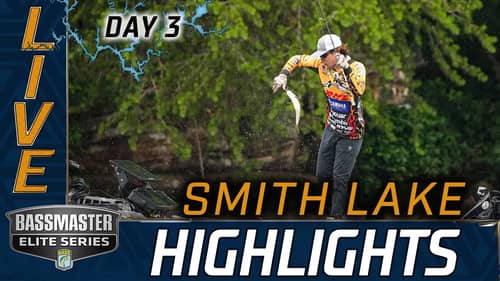 Highlights: Day 3 Bassmaster action at Smith Lake