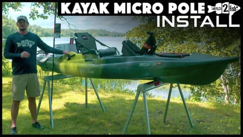 Kayak Power-Pole Micro Anchor Install