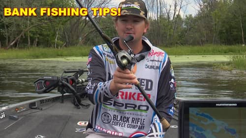 The Best Bank Fishing Texas Rig Tips and Tricks - How To from Kyle Welcher | Bass Fishing