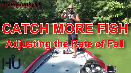 CATCH MORE FISH | Adjusting the Fall Rate (TackleJunky81)