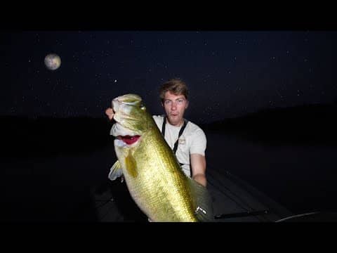 This is WHY You Should Be NIGHT FISHING + My Biggest  Bass of 2021 (Just Fishing Ep.1)