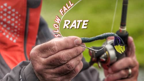 Slow Your Lure Fall Rate for More Bass